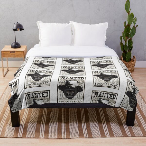 Artikelvorschau, Wanted Dead or Alive-Gorilla entworfen und verkauft von 69Designs-MP.