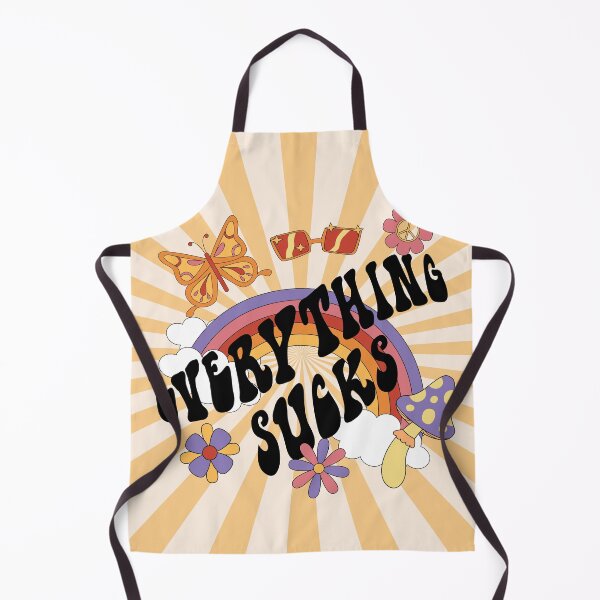 Item preview, Groovy Retro Everything Sucks Rainbow designed and sold by bolimj.