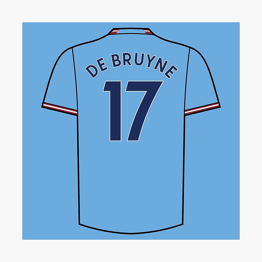 Kevin de Bruyne 2021 Jersey Sticker for Sale by Zgjimi17