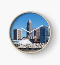 Cleveland Ohio Downtown Clock