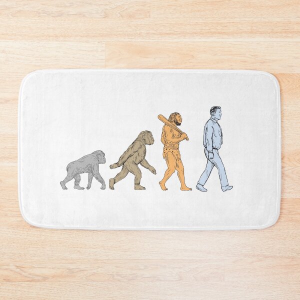 Item preview, Human Evolution Walking Drawing designed and sold by Shifa19.