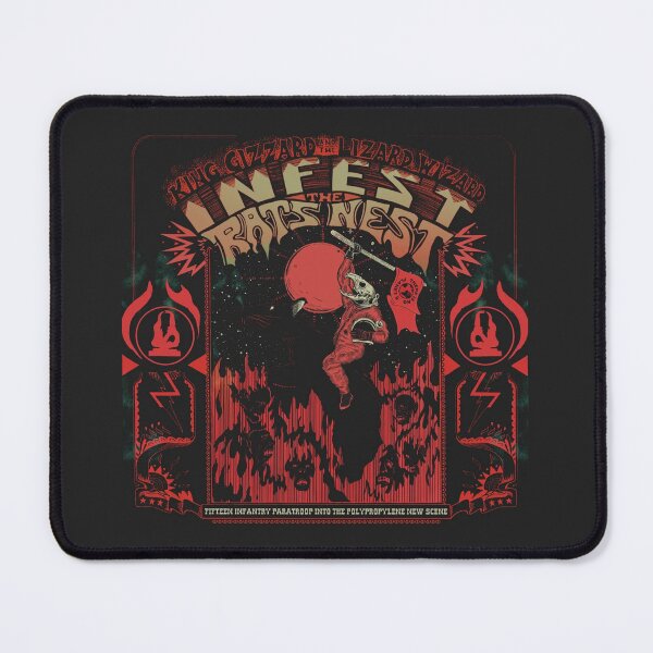 Item preview, Infest The Rats Nest x Eyes Like The Sky (King Gizzard) designed and sold by Eyelander117.
