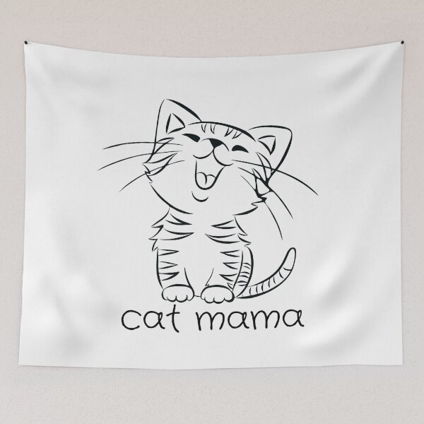Item preview, Cat Mama designed and sold by ArTeaCupcake.