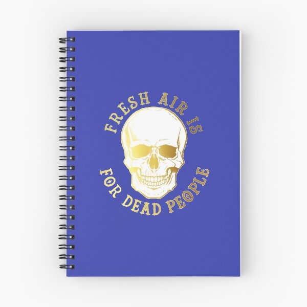 Item preview, Fresh Air Is For Dead People, Morbid Podcast Fan Art designed and sold by SimardShopSS.