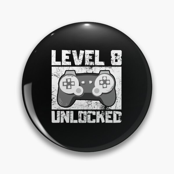 Item preview, Level 8 Unlocked designed and sold by FNStuff.
