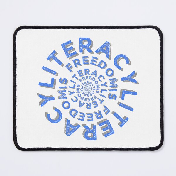 Item preview, Literacy Is Freedom Circle designed and sold by TrueWorth.