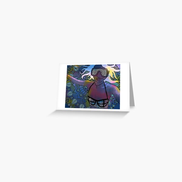 Snorkle. Greeting Card