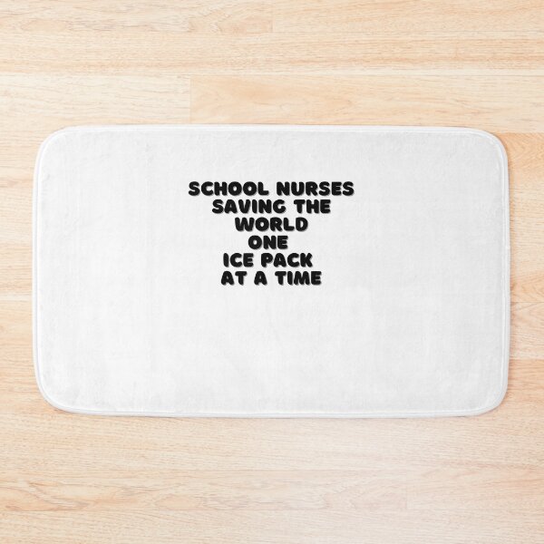 Item preview, School Nurses Saving The World One Ice Pack At a Time designed and sold by BookOfE.