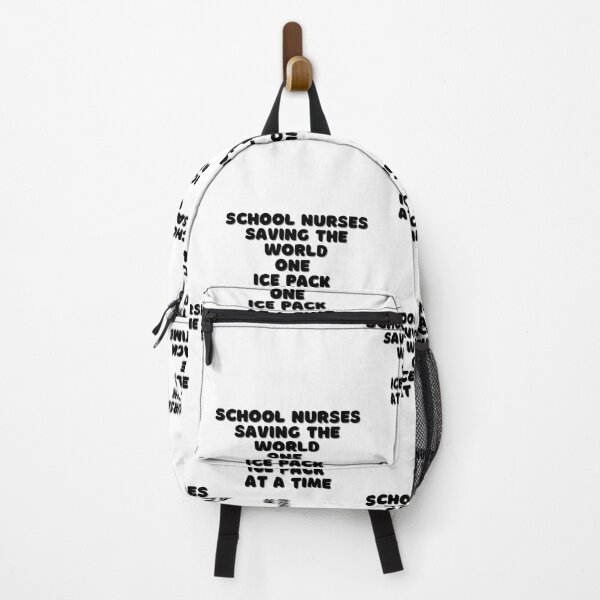 Item preview, School Nurses Saving The World One Ice Pack At a Time designed and sold by BookOfE.