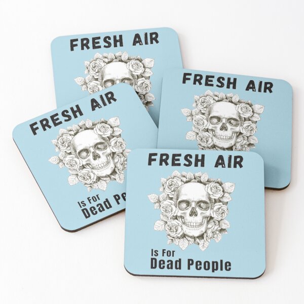 Item preview, Morbid Fresh Air Is For Dead People morb designed and sold by SimardShopSS.