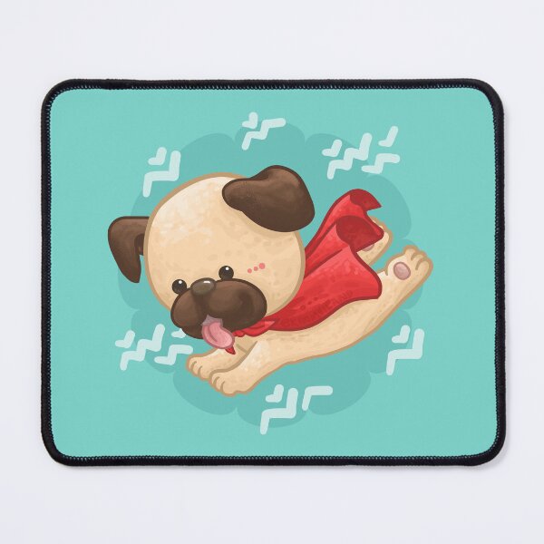 Item preview, Super Pug in The Move designed and sold by Khotekmei.