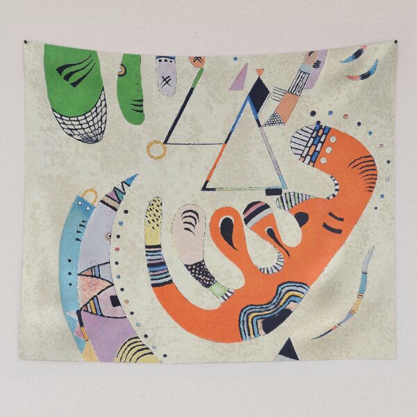 Item preview, KANDINSKY HD - Green and Red 1940 designed and sold by Go Logo Designs.