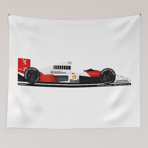 Item preview, Ayrton Senna - McLaren MP4/5B designed and sold by JageOwen.