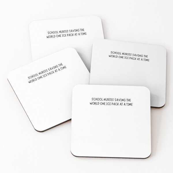Item preview, School Nurses Saving The World One Ice Pack At a Time designed and sold by BookOfE.