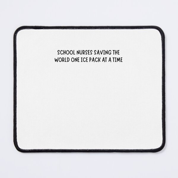 Item preview, School Nurses Saving The World One Ice Pack At a Time designed and sold by BookOfE.