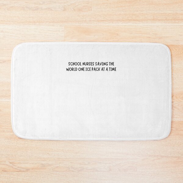 Item preview, School Nurses Saving The World One Ice Pack At a Time designed and sold by BookOfE.