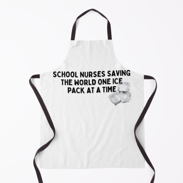 Item preview, School Nurses Saving The World One Ice Pack At a Time designed and sold by BookOfE.