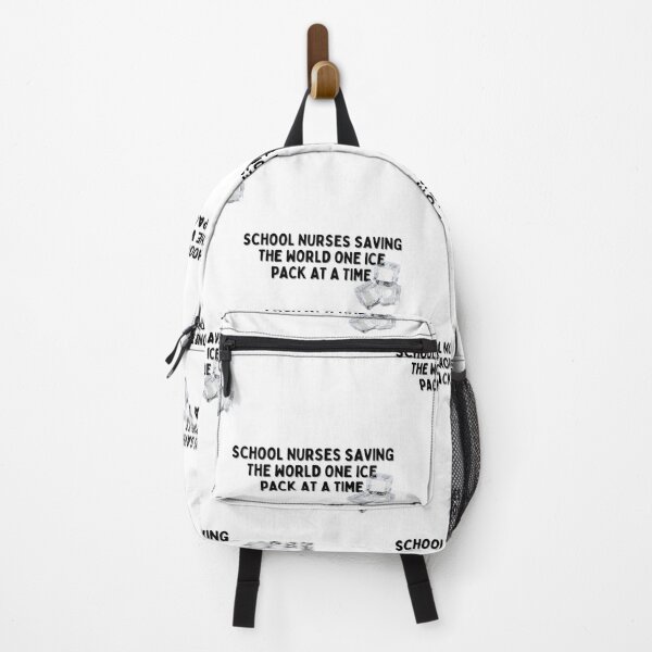 Item preview, School Nurses Saving The World One Ice Pack At a Time designed and sold by BookOfE.