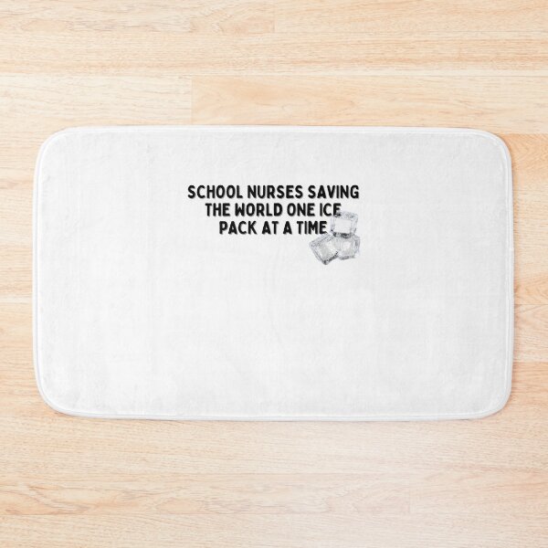 Item preview, School Nurses Saving The World One Ice Pack At a Time designed and sold by BookOfE.