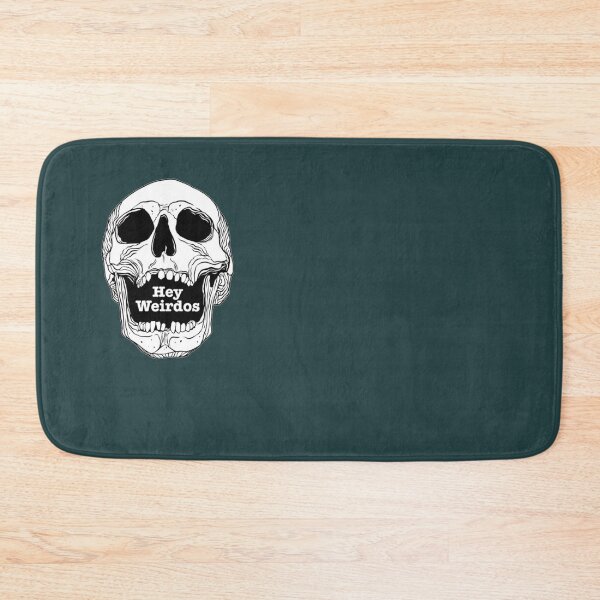 Item preview, Morbid Podcast. Hey Weirdos skull designed and sold by SimardShopSS.