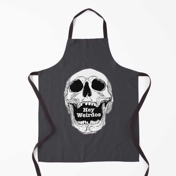 Item preview, Morbid Podcast. Hey Weirdos skull designed and sold by SimardShopSS.