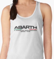 Abarth, a world of performance (black) Women's Tank Top