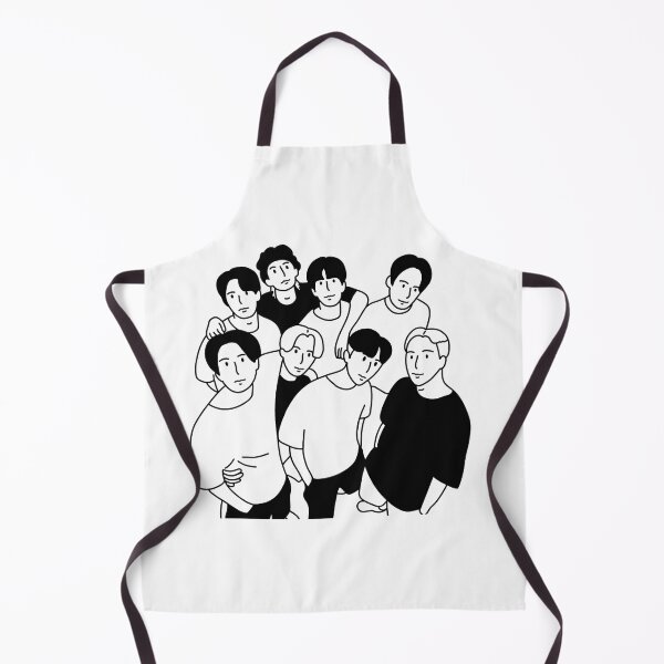 Item preview, stray kids black and white digital art designed and sold by marayznas.
