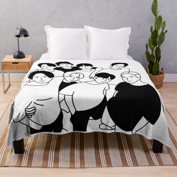 Item preview, stray kids black and white digital art designed and sold by marayznas.
