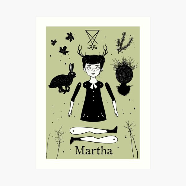 The Afflicted - Martha Art Print