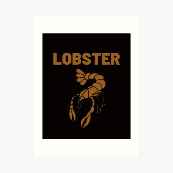 "Vintage lobster Joke Rock Lobster" Art Print for Sale by Nero9o