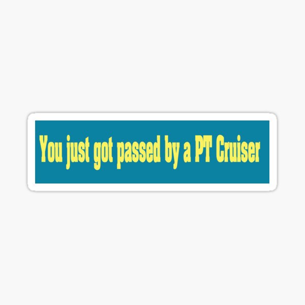 PT Cruiser Sticker