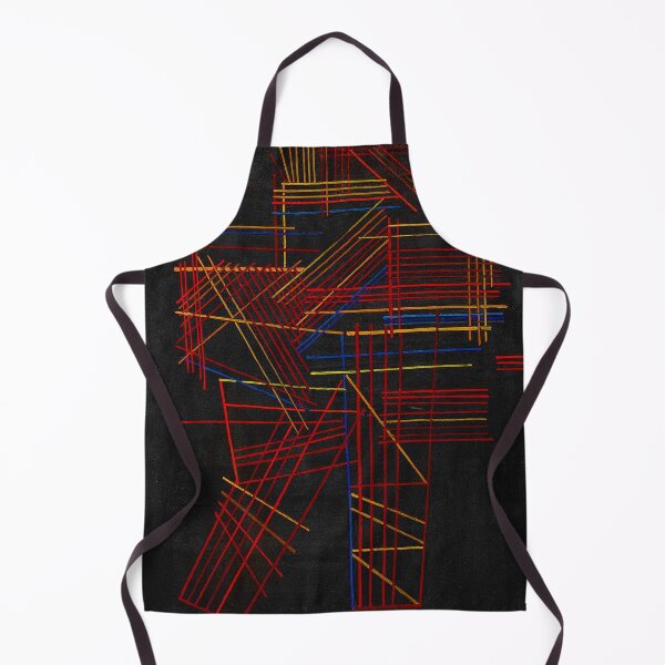Item preview, KANDINSKY HD - Colored Sticks 1928 designed and sold by Go Logo Designs.