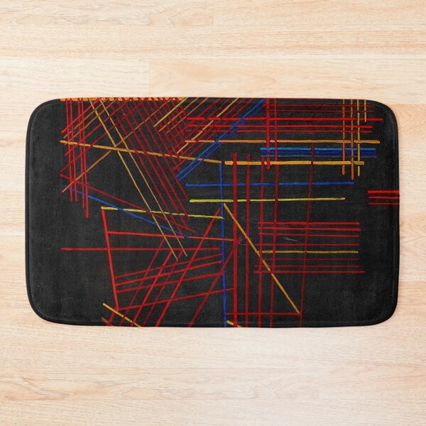 Item preview, KANDINSKY HD - Colored Sticks 1928 designed and sold by Go Logo Designs.