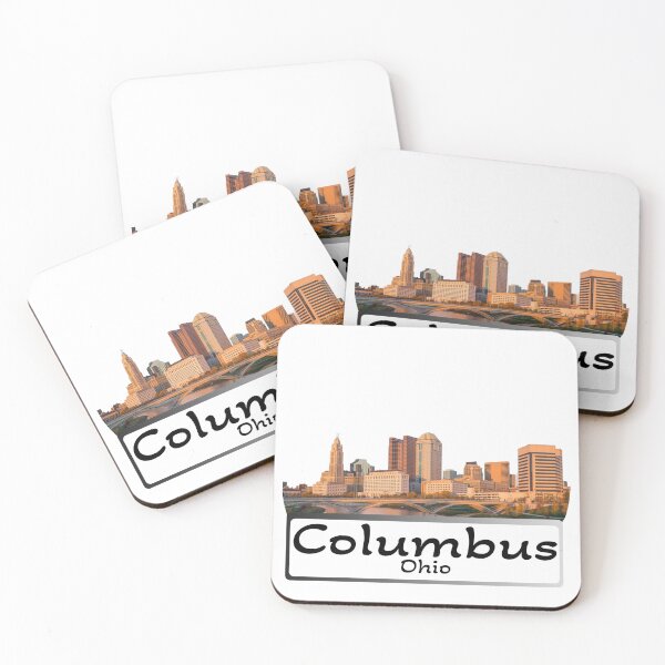 Item preview, Columbus ohio united states of america Skyline designed and sold by WhereIsTravis.