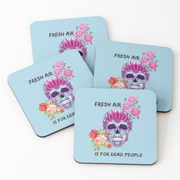 Item preview, Morbid Fresh Air Is For Dead People colorful designed and sold by SimardShopSS.