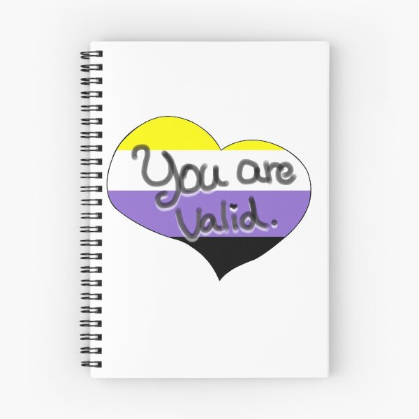Item preview, Nonbinary Pride - You Are Valid designed and sold by KeisDen.
