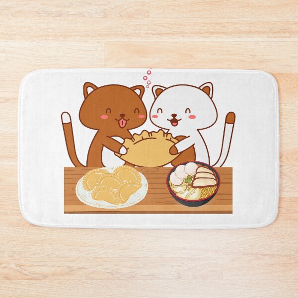 Item preview, Top Selling Cute Cat Eating Ramen designed and sold by Fudoitga.