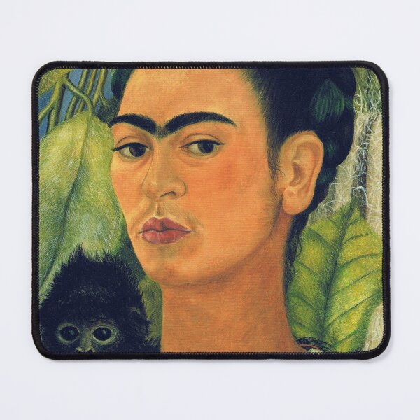 Item preview, self potrait with monkey designed and sold by lauraix.