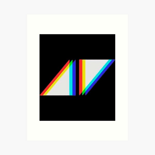 Avicii Logo Art Prints For Sale Redbubble