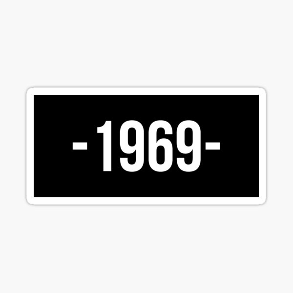1969 Sticker