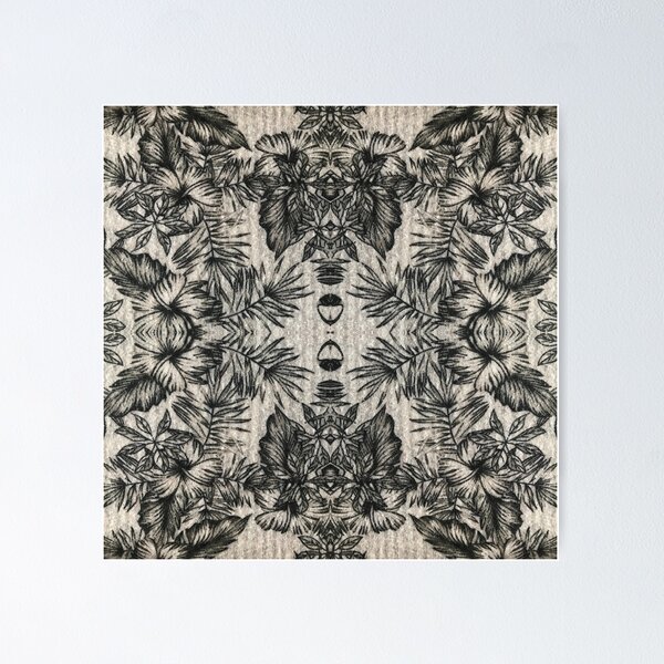 Item preview, Black and White Abstract Design designed and sold by Sophia-Adams.
