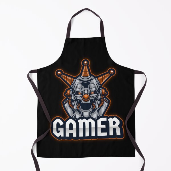 Item preview, Gamer with Evil Robot Clown designed and sold by PRIVARSHU.