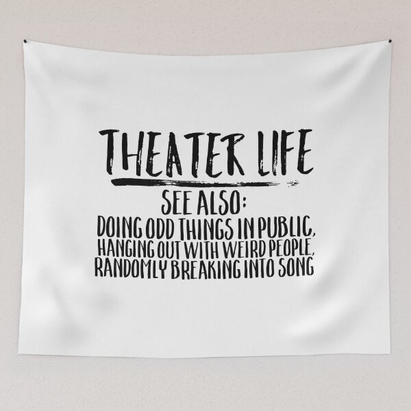 Item preview, Theater Life Funny Broadway Acting Musical designed and sold by adxota.