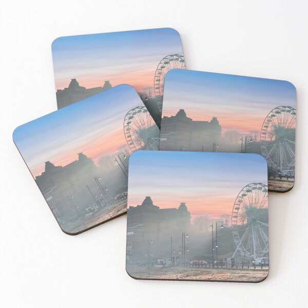 Item preview, Scarborough Misty Sunset designed and sold by Alisonchambers2.