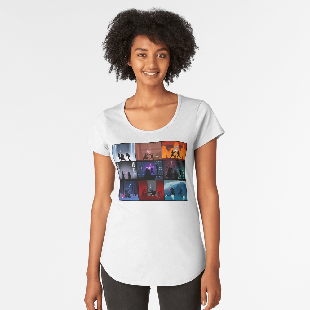 Aperçu de l'œuvre T-shirt premium échancré créée et vendue par SportsvilleWars.