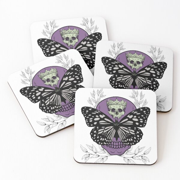 Item preview, Violet King skulls-butterfly  designed and sold by KS-Y.