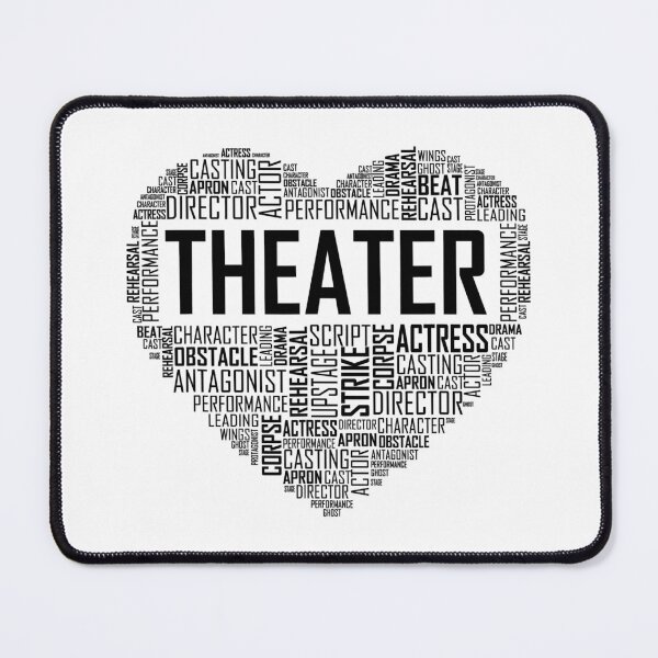 Item preview, Theater Life Heart Love Drama Actor Actress designed and sold by adxota.