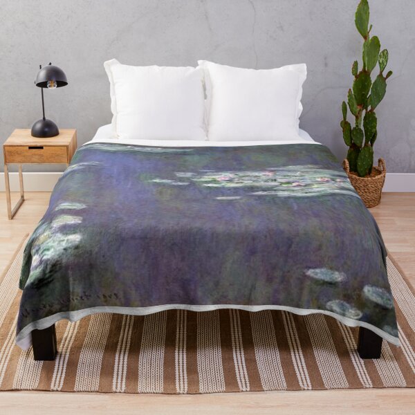 Item preview, Claude Monet Water Lilies in Blue 1905 designed and sold by erlinalaila.