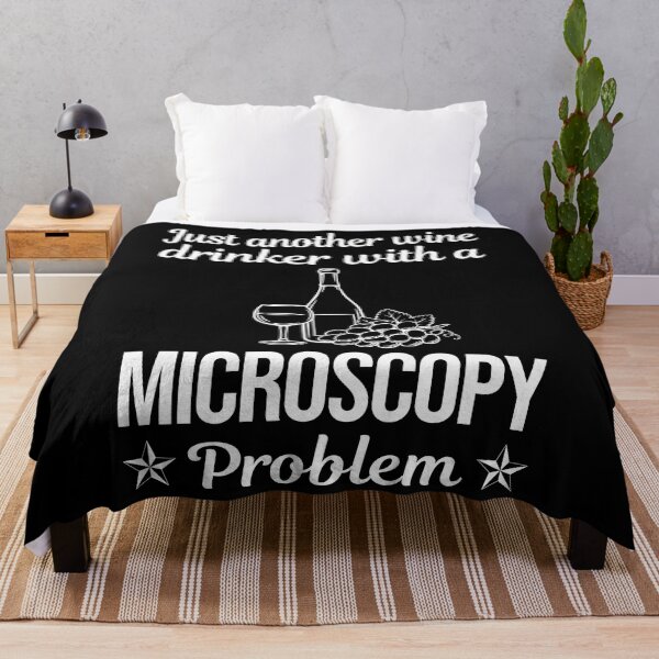 Item preview, Wine Drinker Microscopy Microscope Microbiology Microscopic designed and sold by zuehloxerxk.