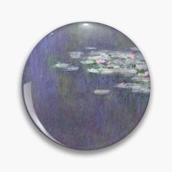Item preview, Claude Monet Water Lilies in Blue 1905  designed and sold by erlinalaila.